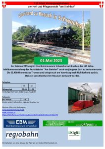 Saisonstart 2023 im Eisenbahnmuseum Schwechat